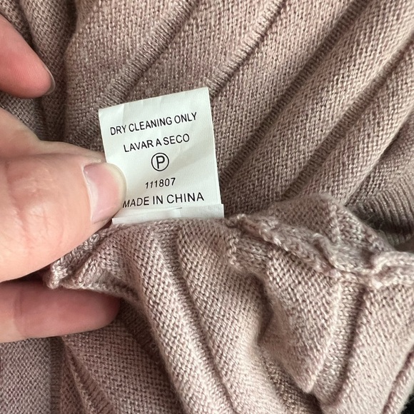 Women's Pink Cartigan - Picture 5 of 6